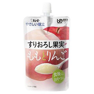 キューピー　やさしい献立　すりおろし果実　ももとりんご　100ｇ